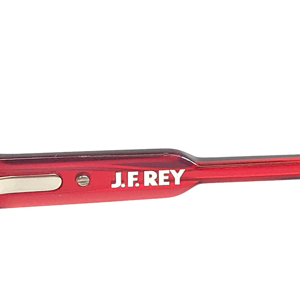 J.F. Rey Eyeglasses Frames JF1529 3960 Red Gradient Round Full Rim 54-16-143